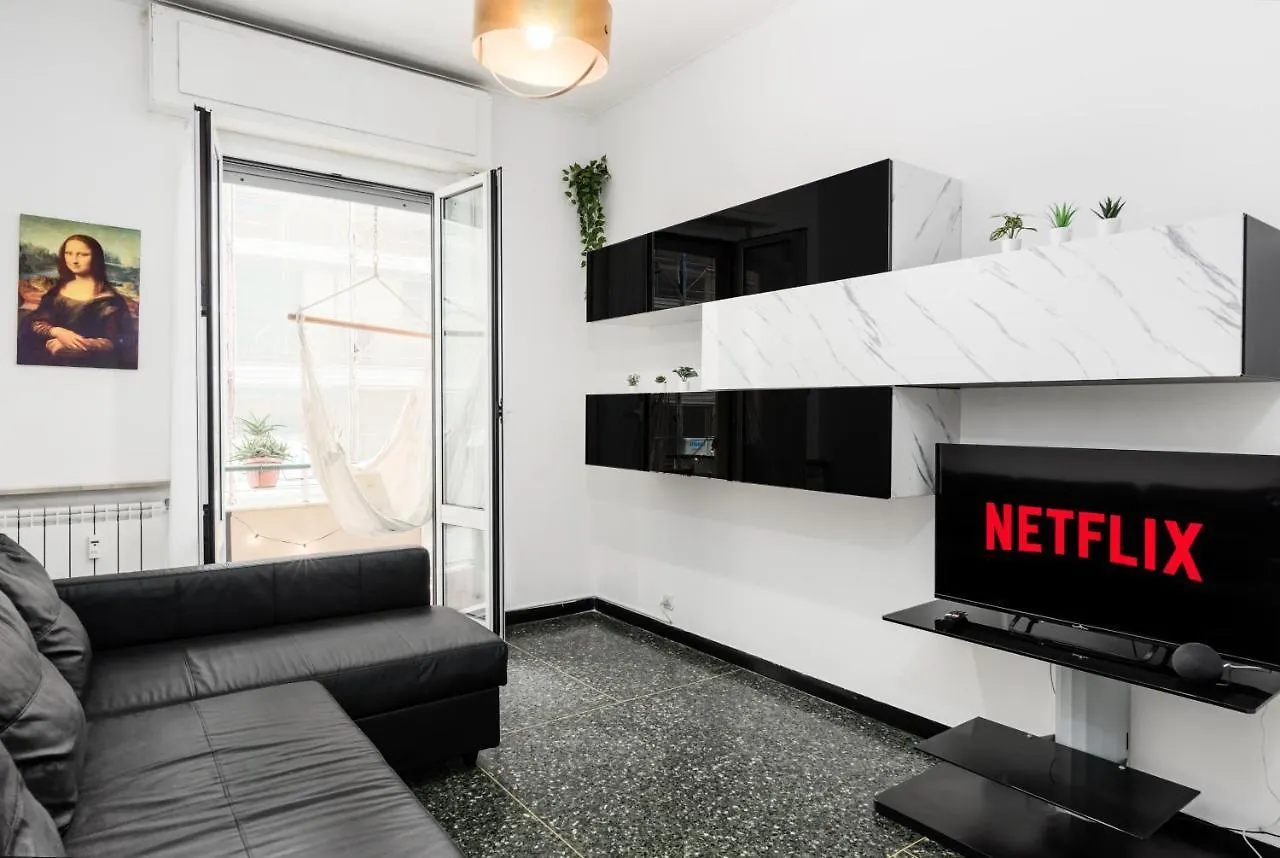 Apartment City Center 8'Minutes! Free Wi-Fi & Netflix 'Simona'S Retreat' By Tilo Genoa
